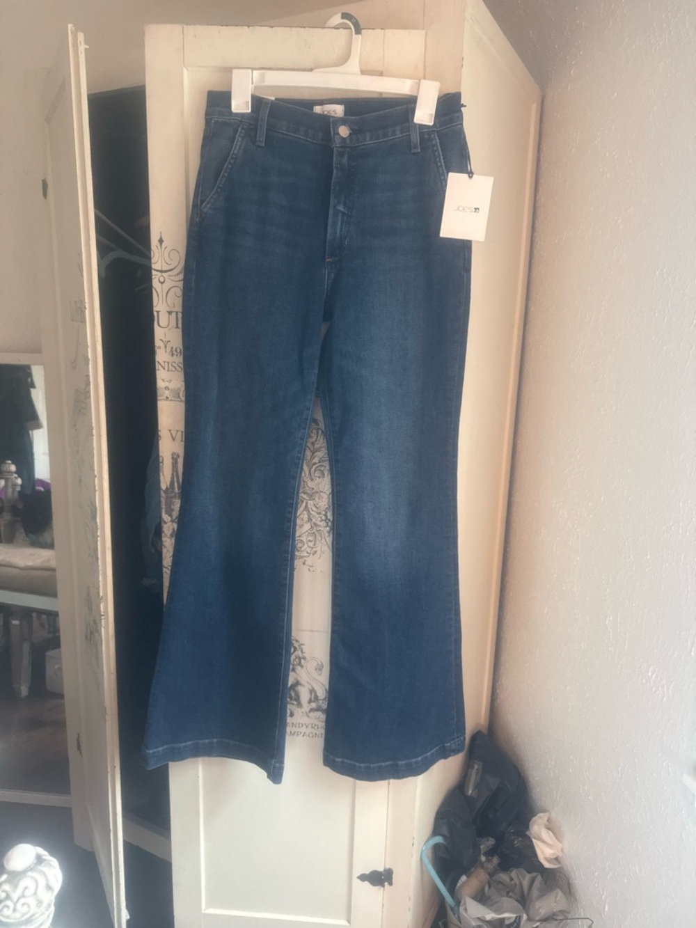 NWT Joe’s “The Molly High Rise Flare Trouser in Double Down